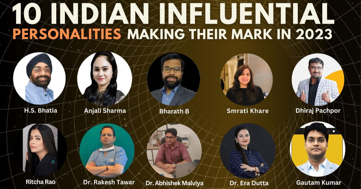 10 Indian influential personalities making their mark in 2023